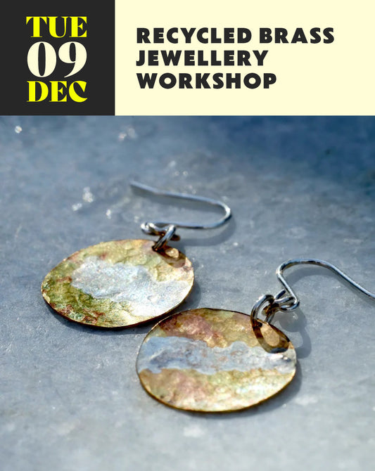 Madeline Green - Recycled Brass Jewellery Workshop