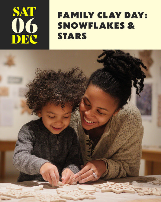 Family Clay Day: Snowflakes & Stars