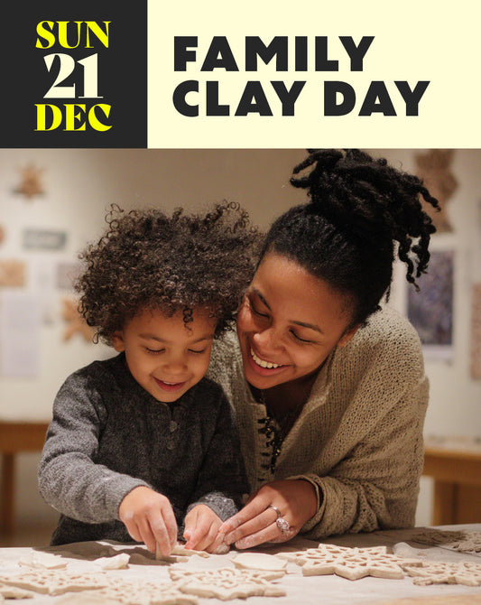 Family Clay Day: Snowflakes & Stars