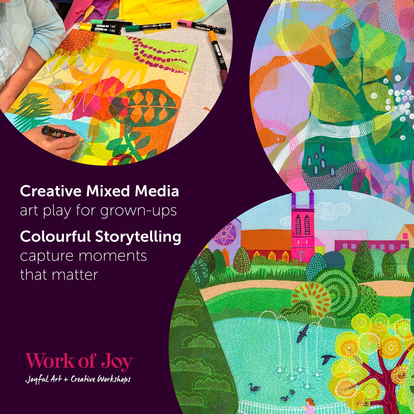 Mixed Media Creative Workshop Bundle