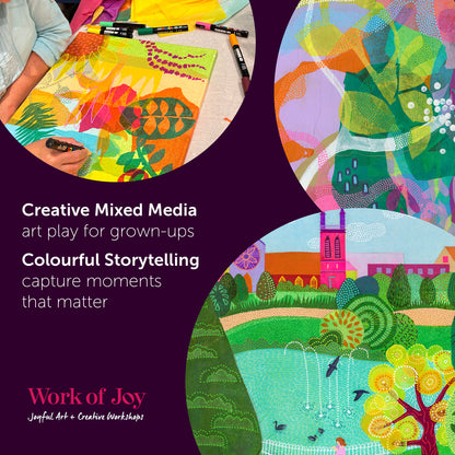 Mixed Media Creative Workshop Bundle